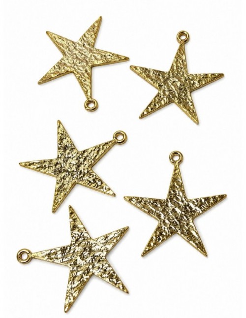 DIJE BAÑO DE ORO ESTRELLA 2