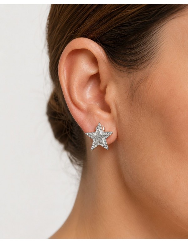 AROS BAÑADOS EN PLATA ESTRELLA