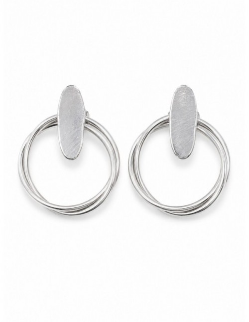 AROS BAÑADOS EN PLATA