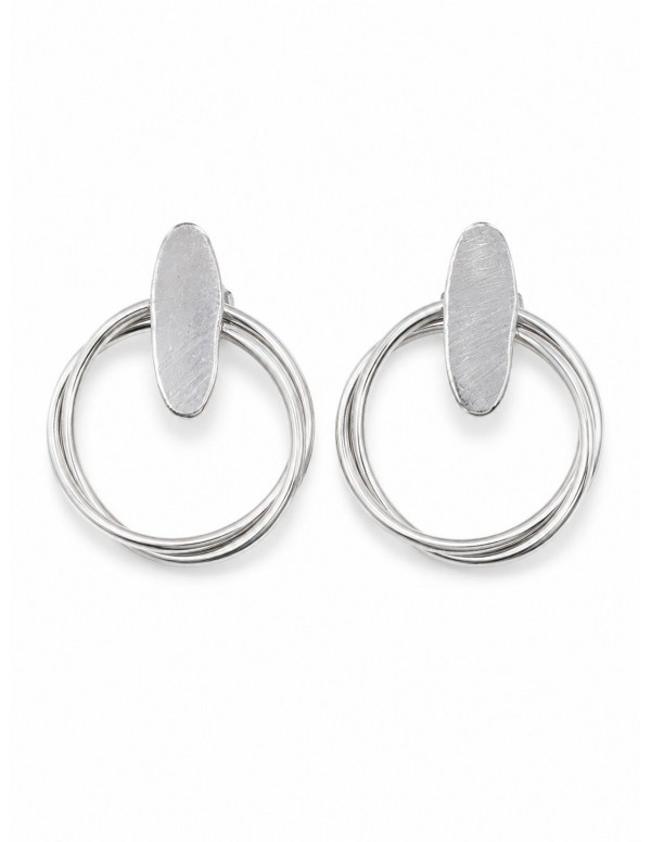 AROS BAÑADOS EN PLATA
