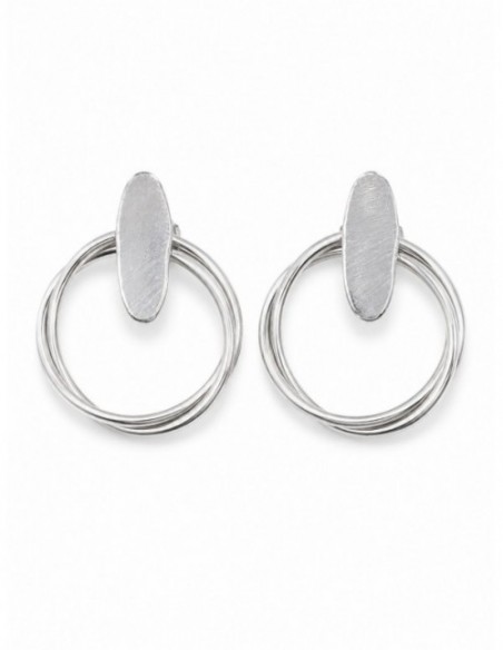 AROS BAÑADOS EN PLATA