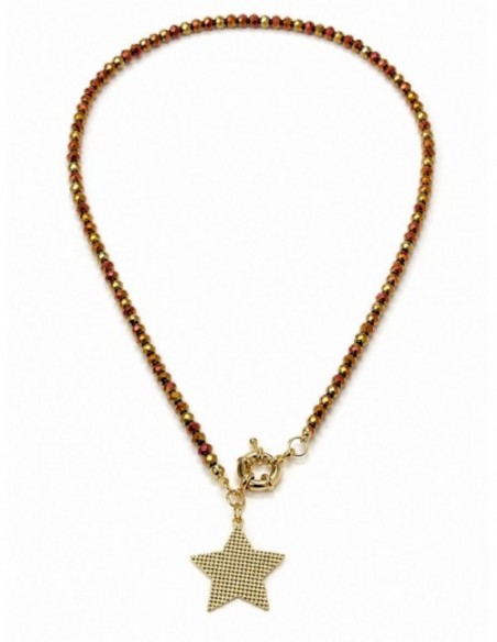 COLLAR BAÑO DE ORO ESTRELLA