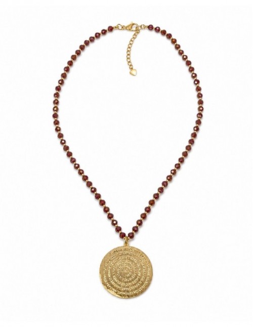 COLLAR BAÑO DE ORO PADRE NUESTRO