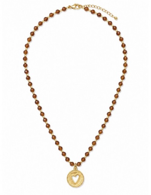 COLLAR BAÑO DE ORO CORAZON