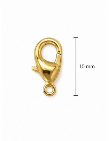 BROCHE BAÑADO EN ORO 14MM