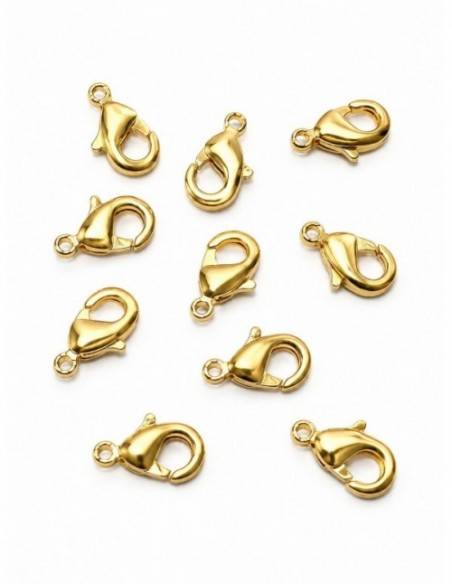 BROCHE BAÑADO EN ORO 14MM