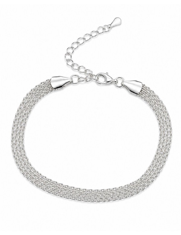 PULSERA BAÑO DE PLATA
