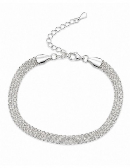 PULSERA BAÑO DE PLATA