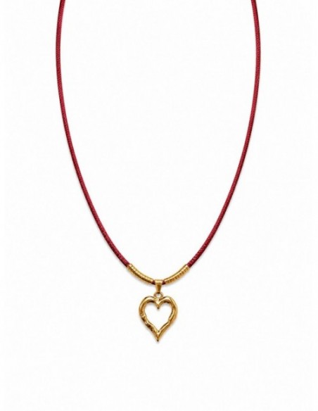COLLAR BAÑADO EN ORO CORAZON