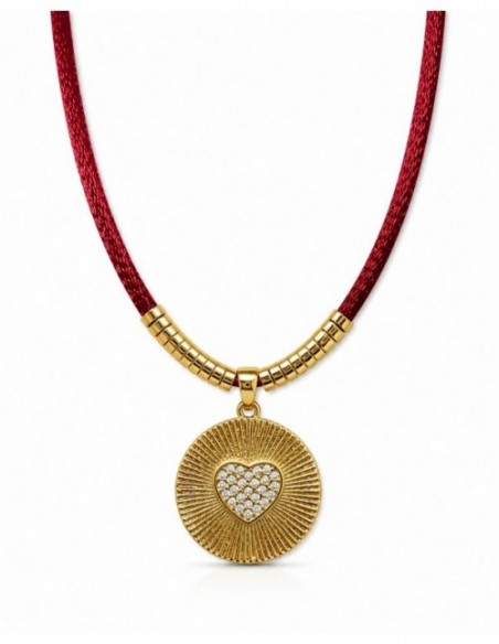 COLLAR BAÑADO EN ORO CORAZON