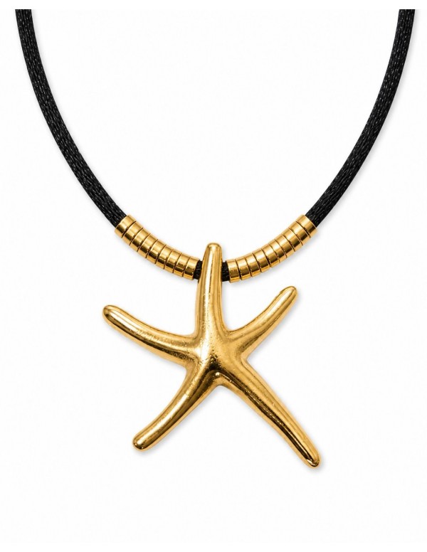COLLAR BAÑADO EN ORO ESTRELLA