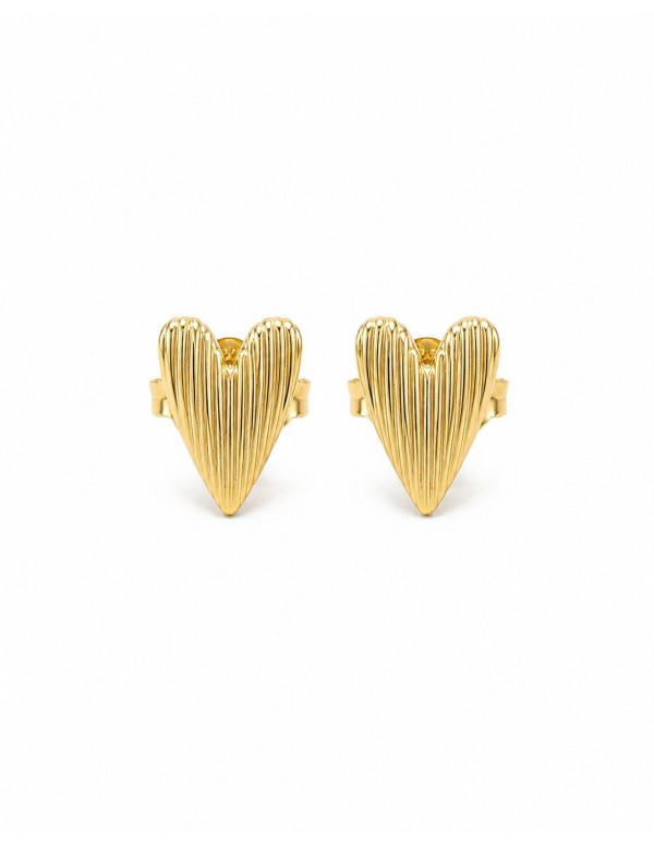 AROS BAÑADOS EN ORO CORAZON