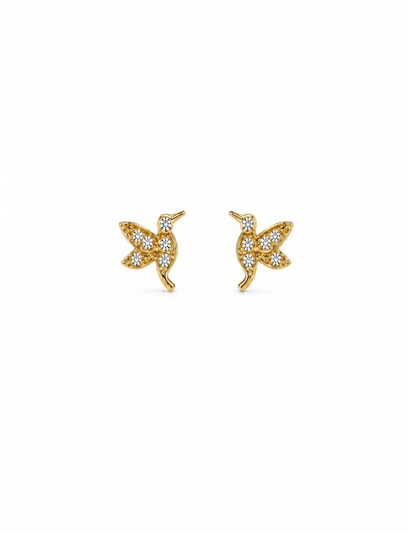 AROS BAÑADOS EN ORO COLIBRI
