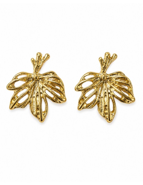 AROS BAÑADOS EN ORO HOJAS