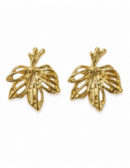 AROS BAÑADOS EN ORO HOJAS