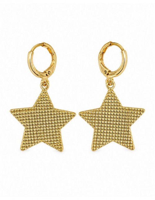 AROS BAÑADOS EN ORO ESTRELLAS