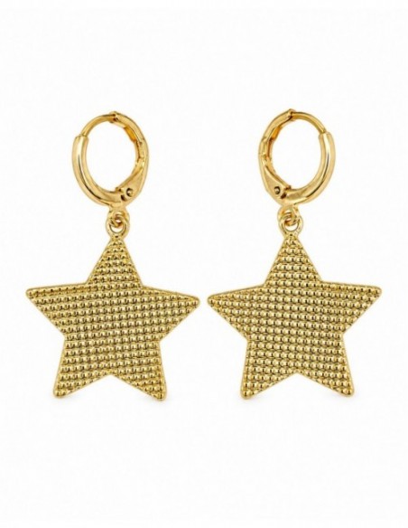 AROS BAÑADOS EN ORO ESTRELLAS