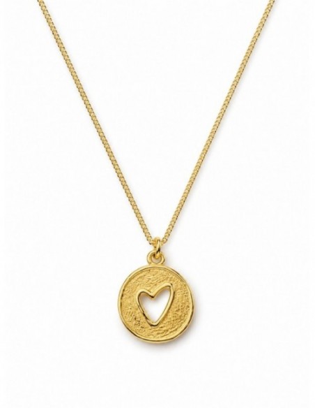 COLLAR BAÑADO EN ORO CORAZON