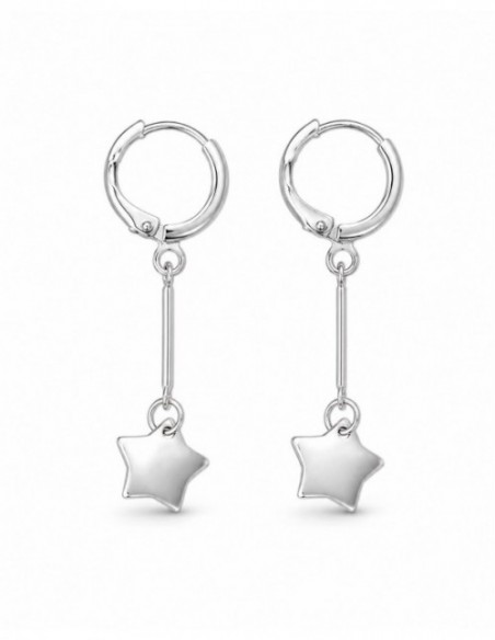 AROS BAÑADOS EN PLATA ESTRELLA