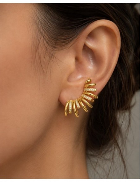 AROS BAÑADOS EN ORO