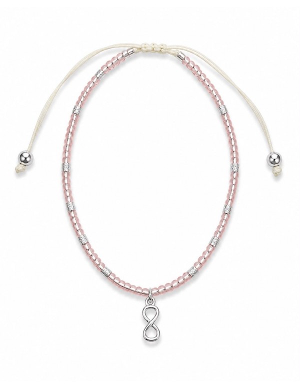 PULSERAS BAÑADAS EN PLATA INFINITO