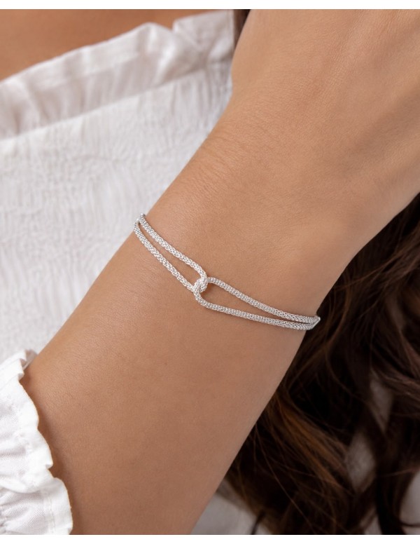 PULSERAS BAÑADAS EN PLATA