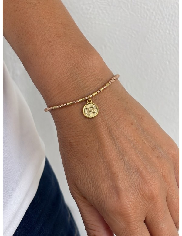 PULSERAS BAÑADAS EN ORO FE