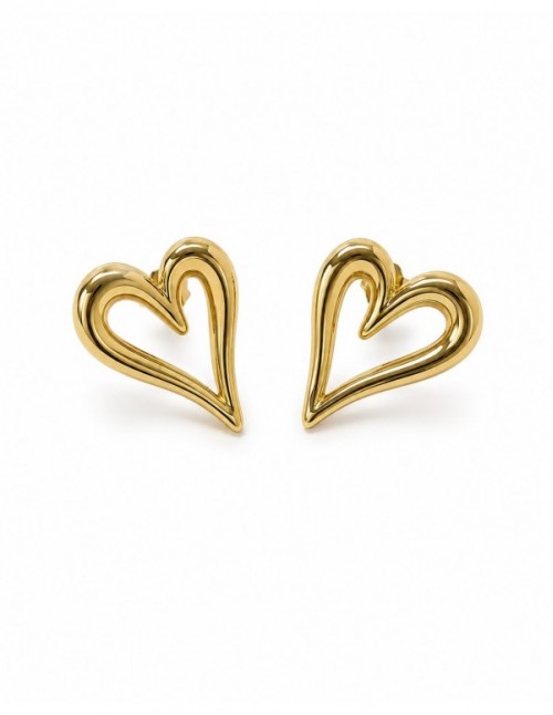 AROS BAÑADOS EN ORO CORAZON