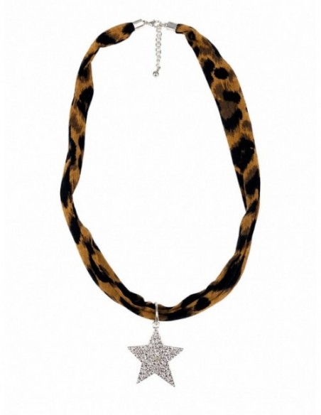 COLLAR BAÑADO EN PLATA ESTRELLA