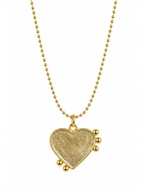 COLLAR BAÑADO EN ORO CORAZON