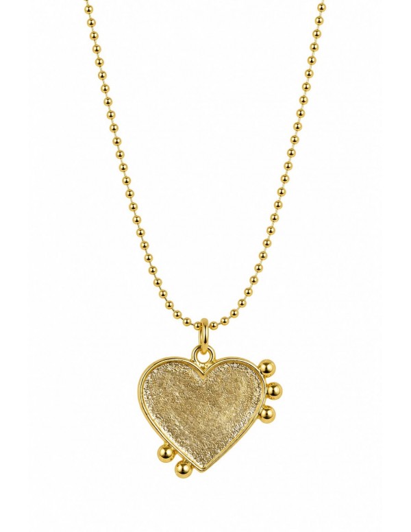 COLLAR BAÑADO EN ORO CORAZON
