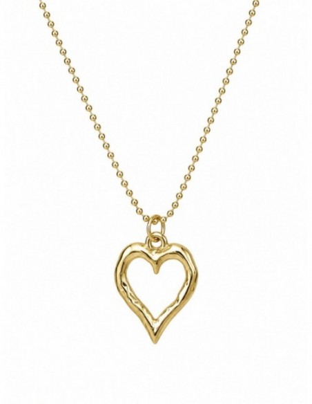 COLLAR BAÑADO EN ORO CORAZON