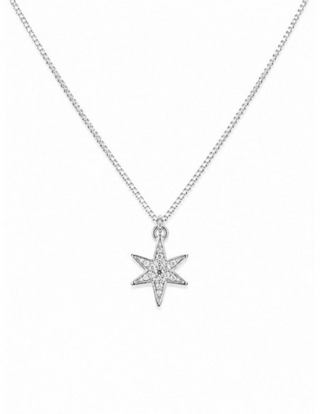 COLLAR BAÑADO EN PLATA ESTRELLA