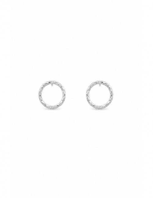 AROS BAÑADOS EN PLATA CIRCULO