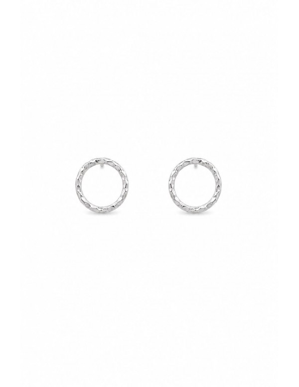 AROS BAÑADOS EN PLATA CIRCULO