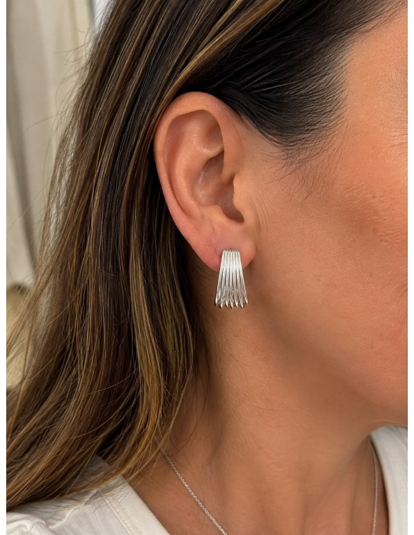 AROS BAÑADOS EN PLATA