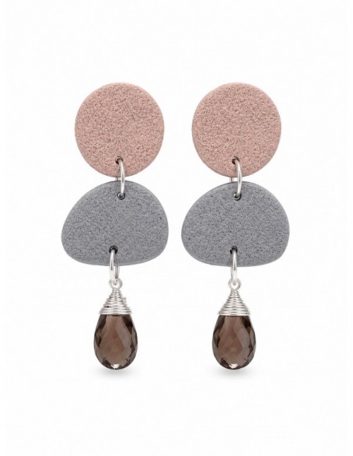 AROS BAÑADOS EN PLATA ARCILLA POLIMERICA