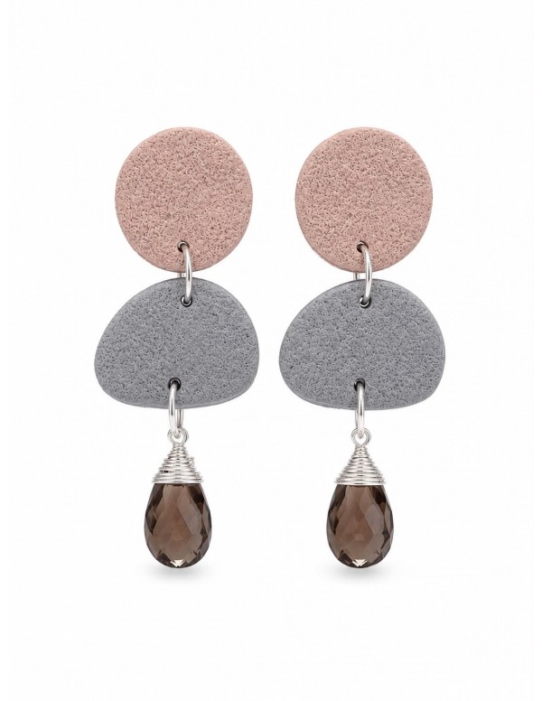 AROS BAÑADOS EN PLATA ARCILLA POLIMERICA