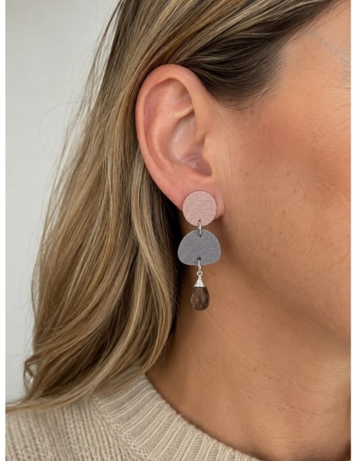 AROS BAÑADOS EN PLATA ARCILLA POLIMERICA 2