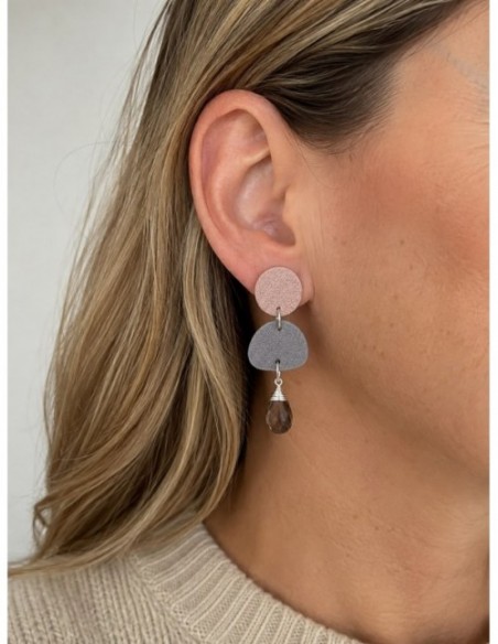 AROS BAÑADOS EN PLATA ARCILLA POLIMERICA