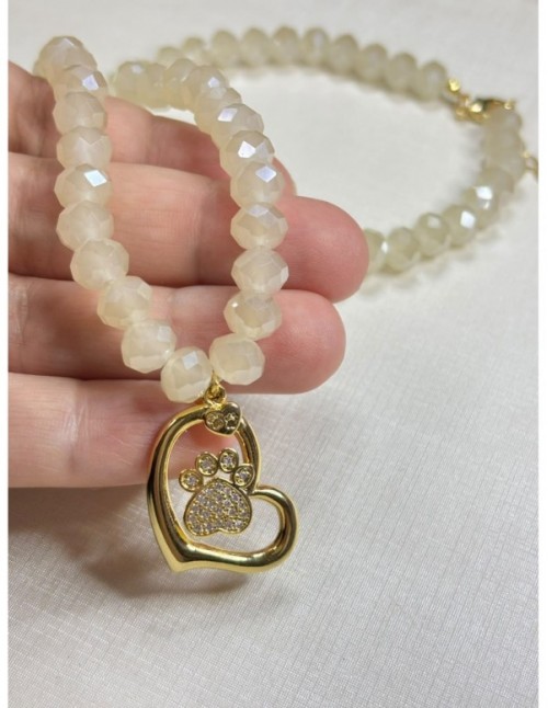 COLLAR BAÑADO EN ORO CORAZON