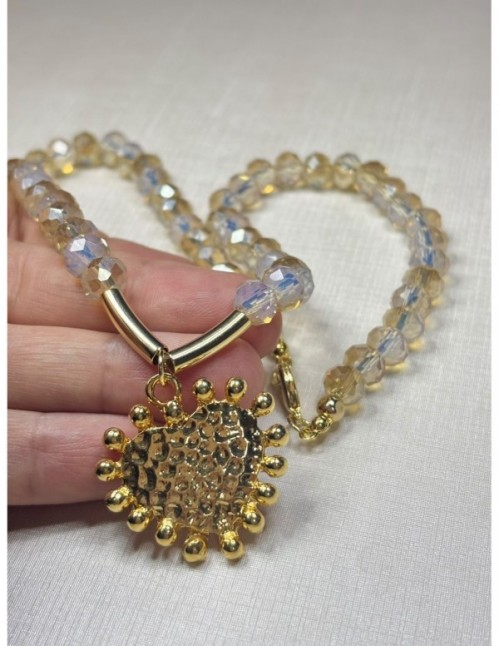 COLLAR BAÑADO EN ORO CORAZON