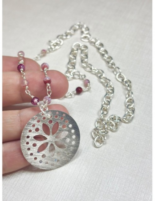 COLLAR BAÑADO EN PLATA