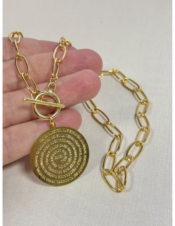 COLLAR BAÑADO EN ORO