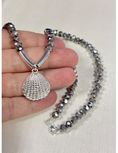 COLLAR BAÑADO ENPLATA