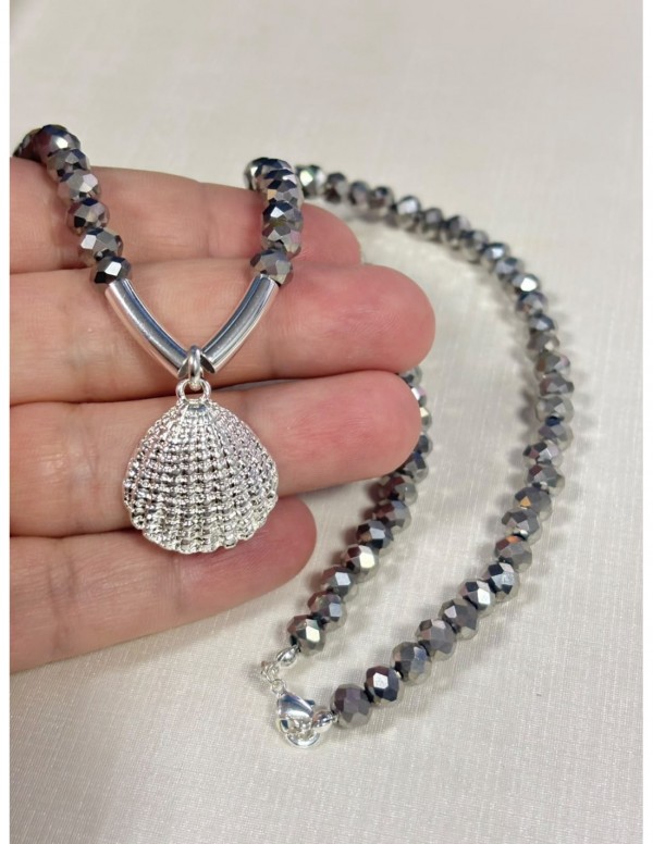 COLLAR BAÑADO ENPLATA