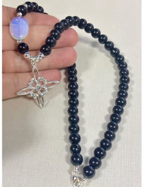 COLLAR BAÑADO ENPLATA