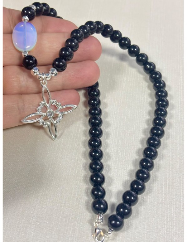 COLLAR BAÑADO ENPLATA