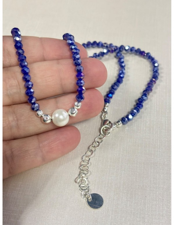COLLAR BAÑADO ENPLATA