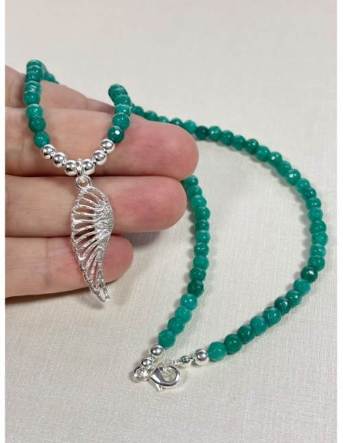 COLLAR BAÑADO ENPLATA